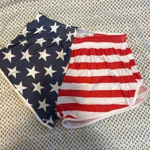 Womens American Flag shorts
